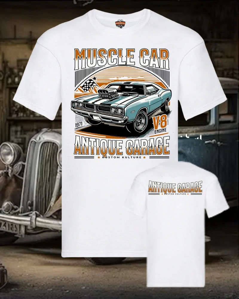 Tričko MUSCLE CAR V8
