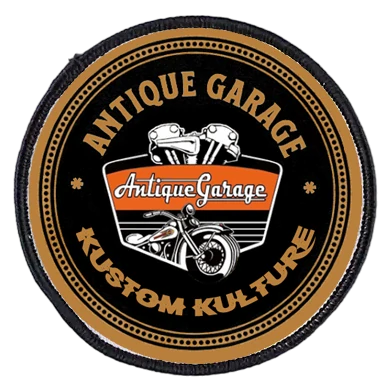 nášivka Antique Garage Kustom Kulture Clothes