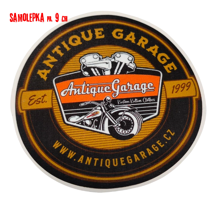 samolepka Antique Garage COLOR GOLD