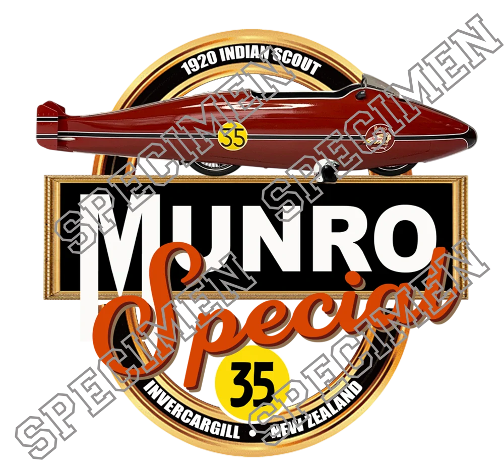 Samolepka Burt Munro Special 2.0
