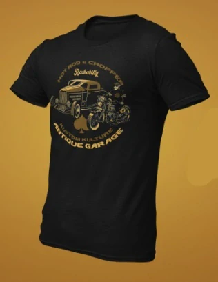 Tričko HotRod & Chopper Kustom Kulture