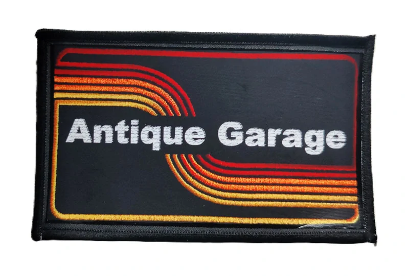 Nášivka Antique Garage Nostalgia stripes