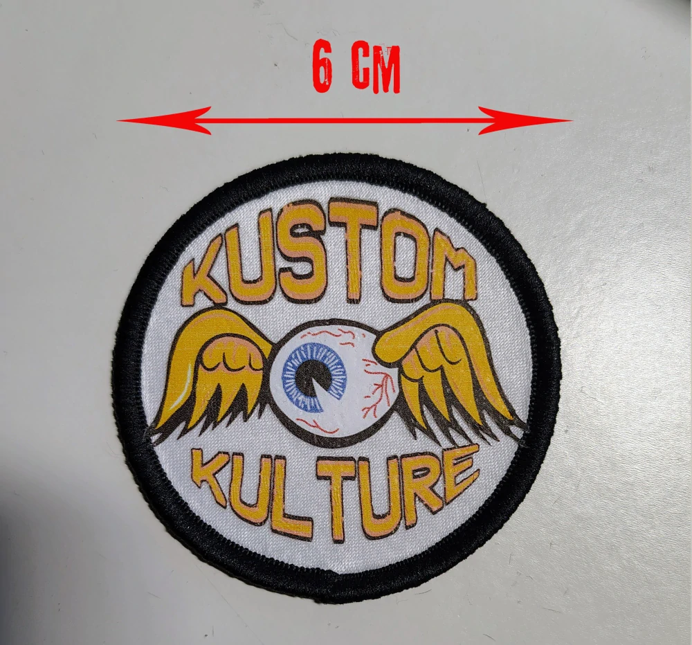 Nášivka Kustom Kulture Winged eye