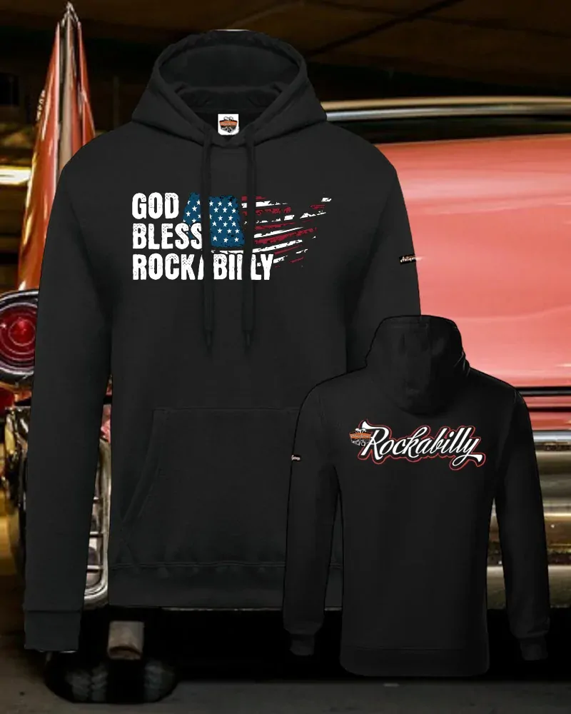 Mikina God Bless Rockabilly