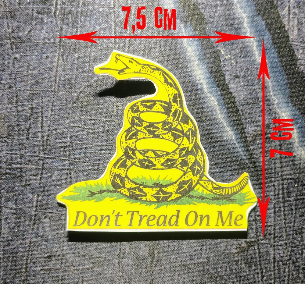 Samolepka DONT TREAD ON ME