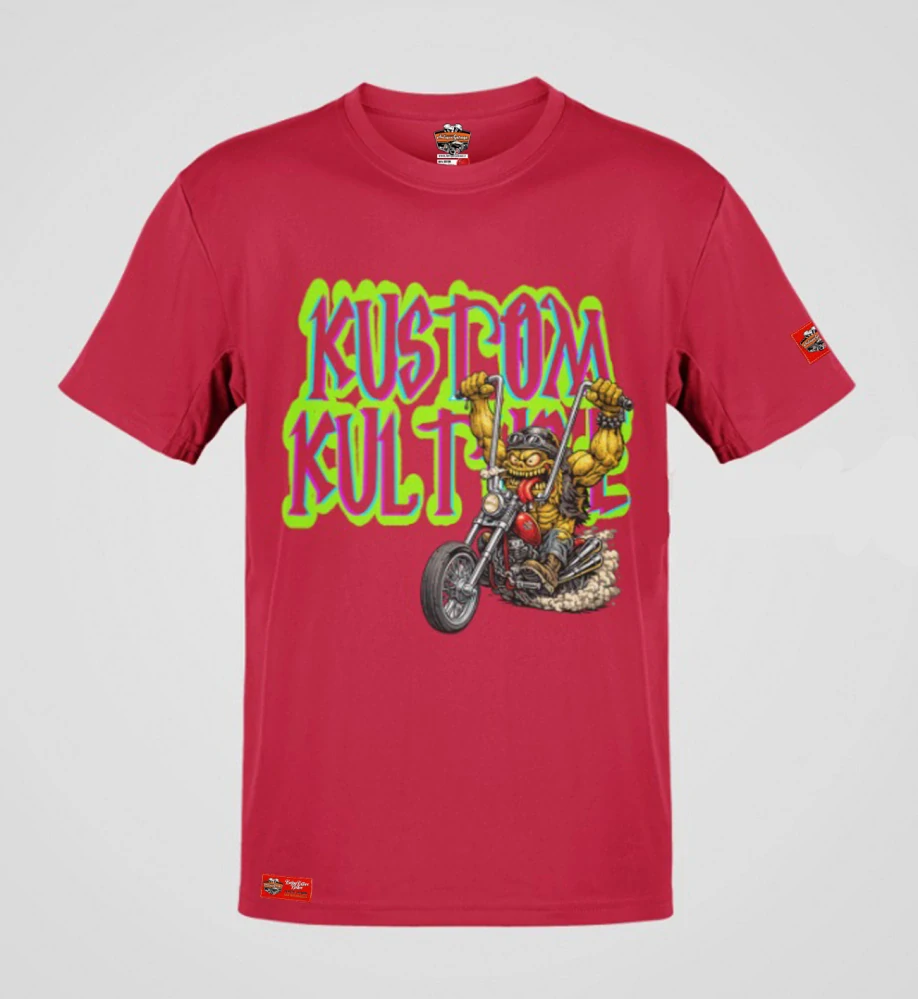 Tričko KUSTOM KULTURE Monster Biker