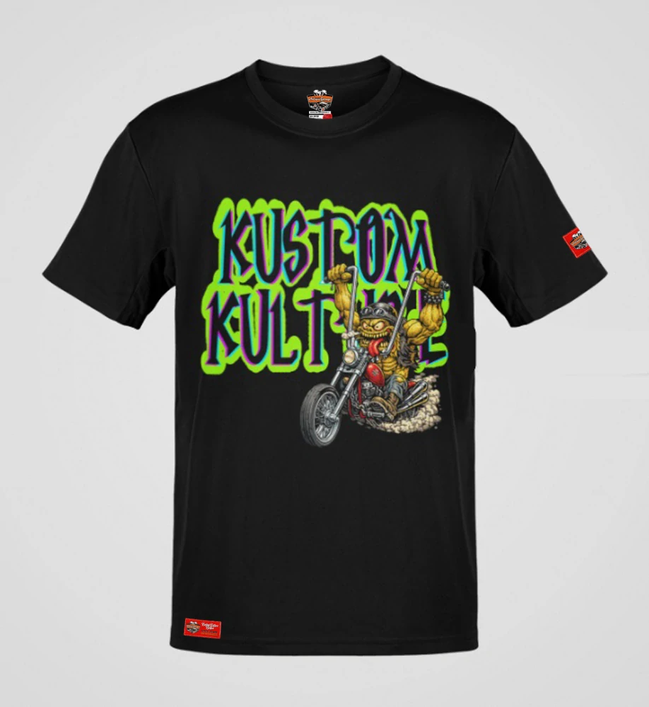 Tričko KUSTOM KULTURE Monster Biker