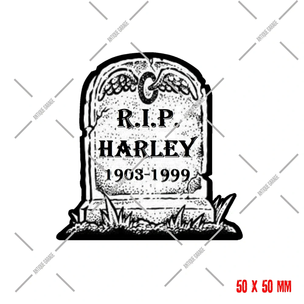 Samolepka RIP Harley 1903-1999