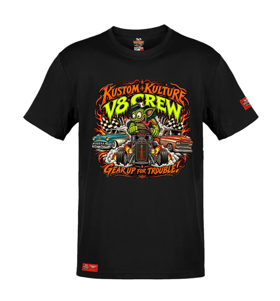 Tričko V8 Crew