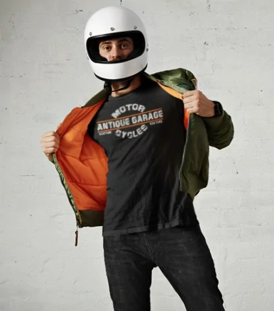 Tričko AntiqueGarage Motorcycles