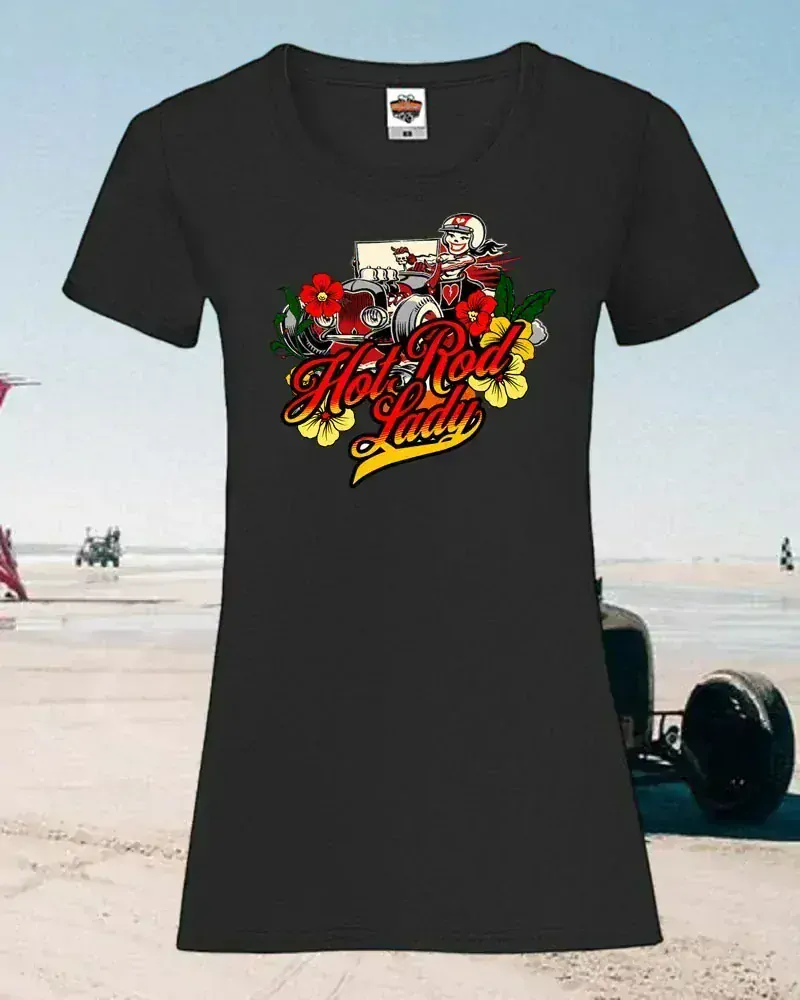 Dámské tričko HotRod Girl