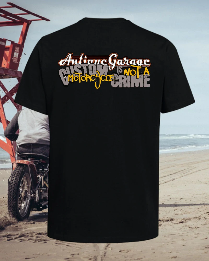 Tričko Custom Motorcycles is not a Crime