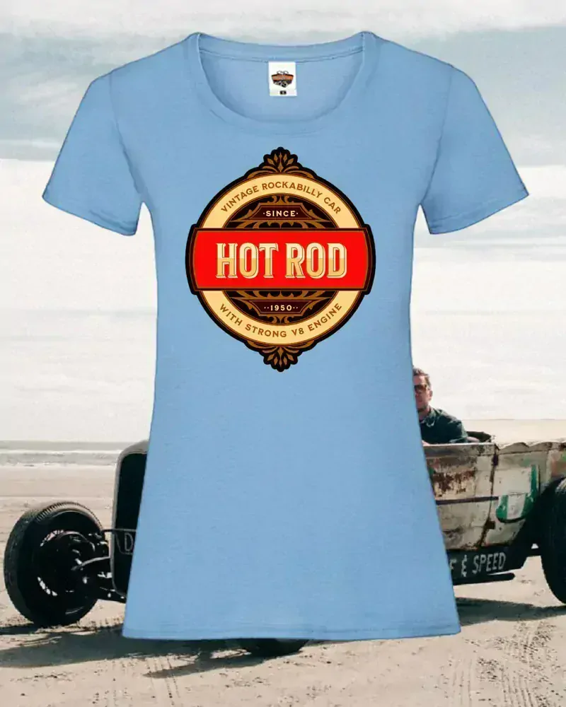 Dámské tričko HotRod Round
