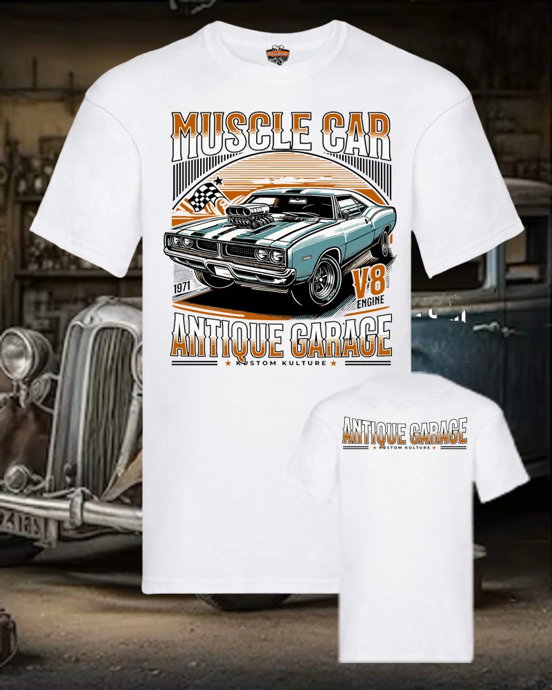 Tričko MUSCLE CAR V8