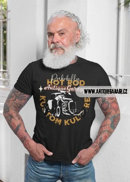 Tričko Rockabilly HotRod Mechanic