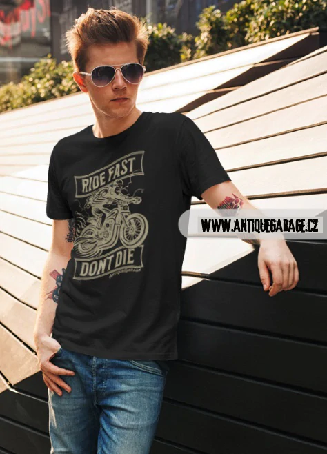 Tričko RIDE FAST DON´T DIE