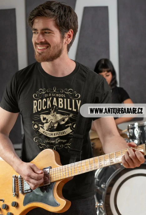 Tričko OLD SCHOOL ROCKABILLY