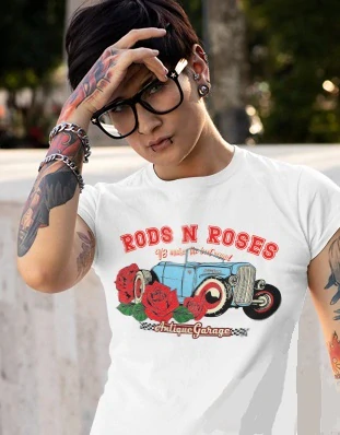 Tričko RODS ´N´ROSES