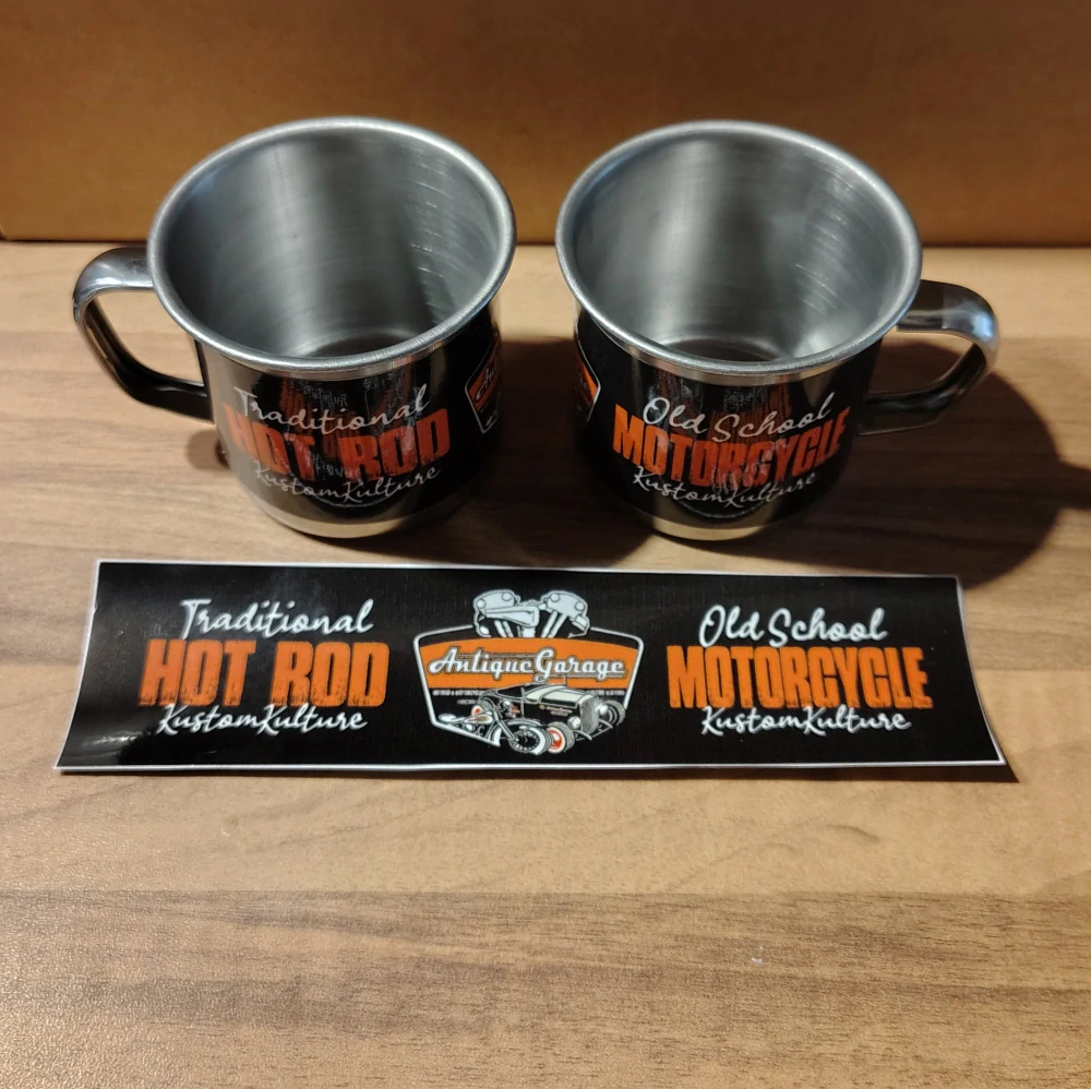 Nerezový hrnek HotRod Motorcycles