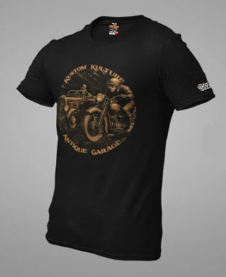 Tričko Kustom Kulture Sephia Ring