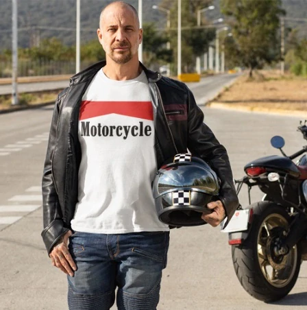 Tričko Marlboro vs. Motorcycle