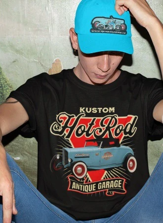 Tričko Kustom Hot Rod