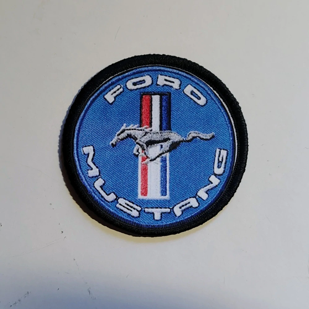 Nášivka Ford Mustang Blue L