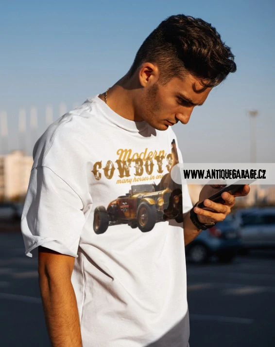 Tričko Modern COWBOY Hot Rod