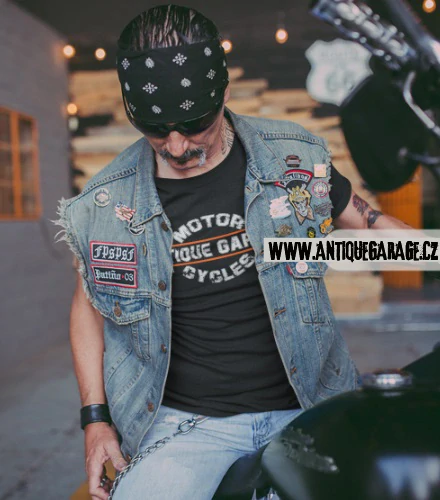 Tričko AntiqueGarage Motorcycles