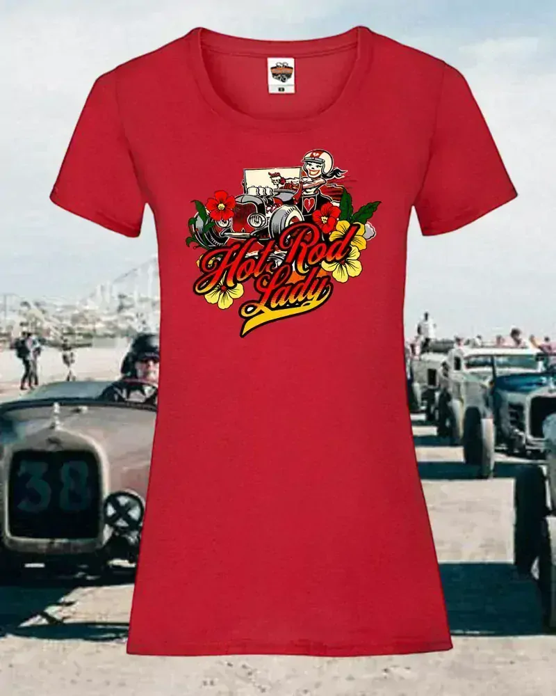 Dámské tričko HotRod Girl