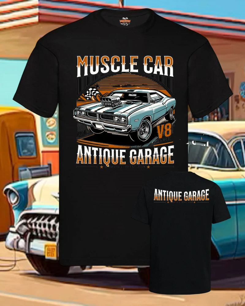 Tričko MUSCLE CAR V8