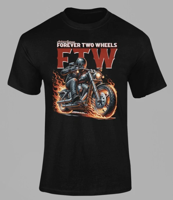 Tričko FTW Forever Two Wheels