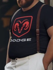 Tričko DODGE RED