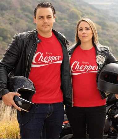Tričko Cola Cola vs Chopper