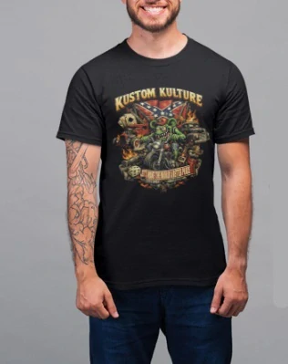 Tričko KUSTOM KULTURE - Better Place