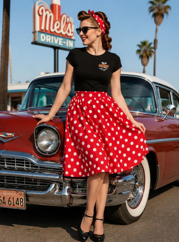 sukně Rockabilly PinUp