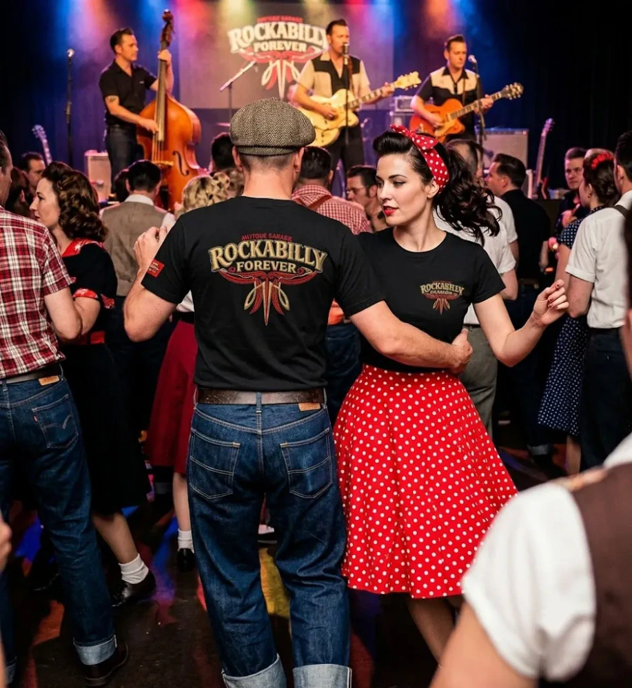 Tričko ROCKABILLY FOREVER B