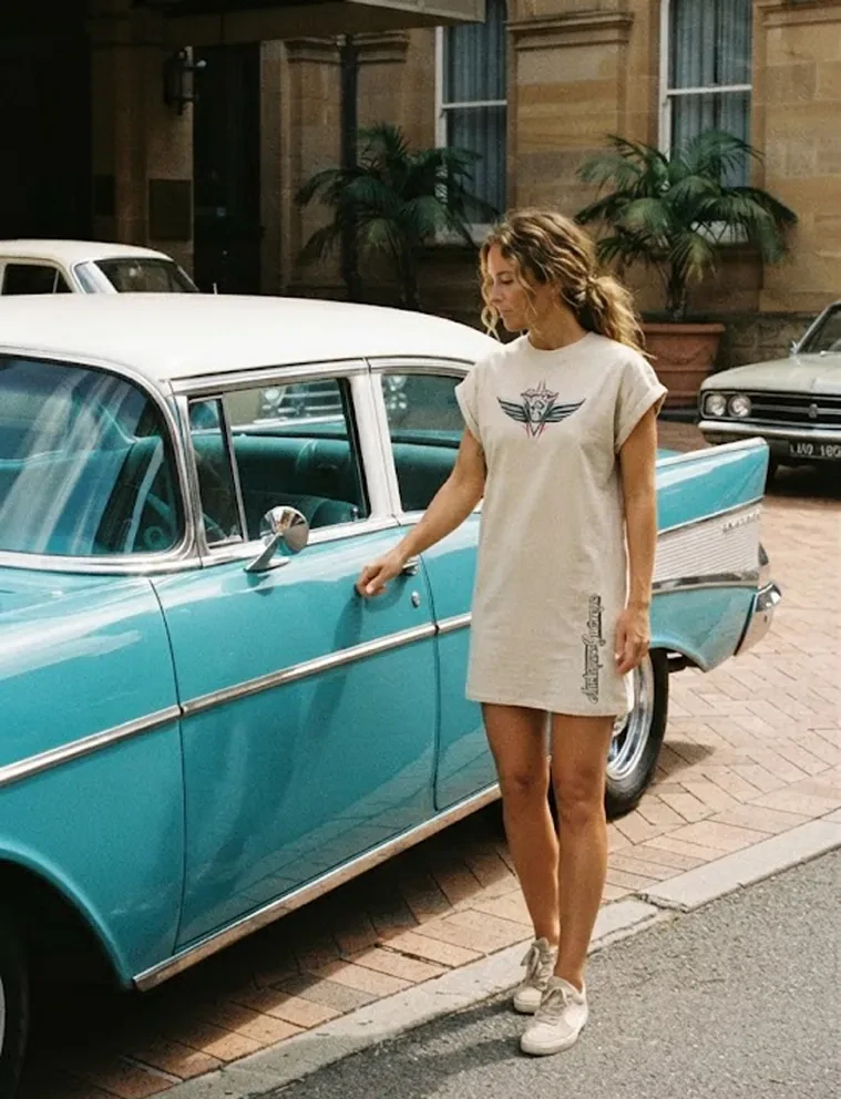 Dámské šaty V8 Kustom Kulture