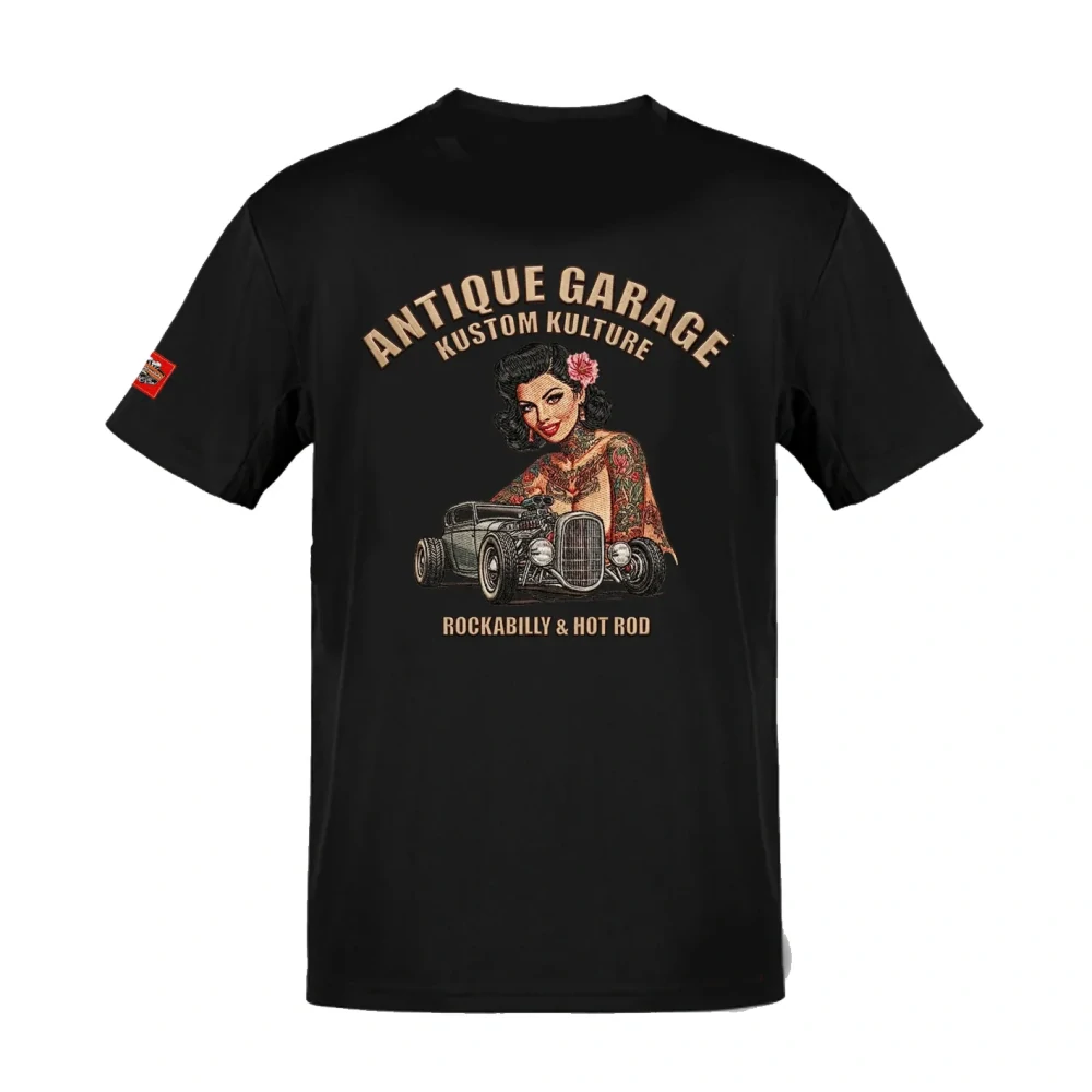 Tričko Pin Up Rockabilly Hot Rod