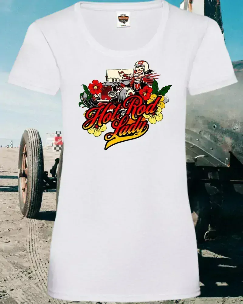Dámské tričko HotRod Girl