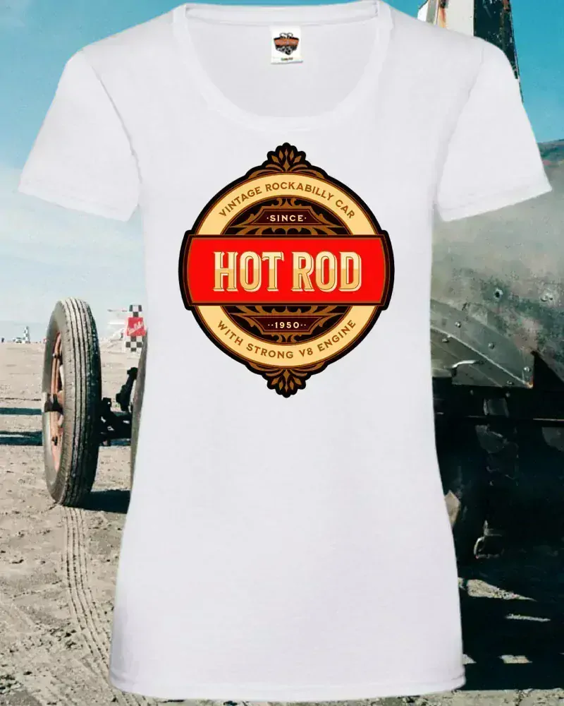 Dámské tričko HotRod Round