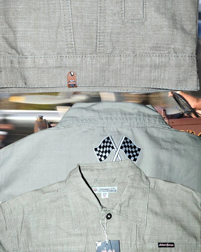 Jeans bunda Mechanic Khaki