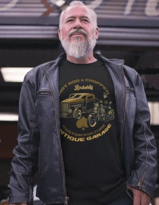 Tričko HotRod & Chopper Kustom Kulture