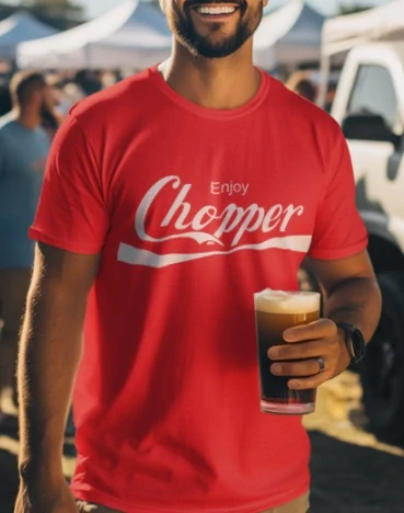 Tričko Cola Cola vs Chopper