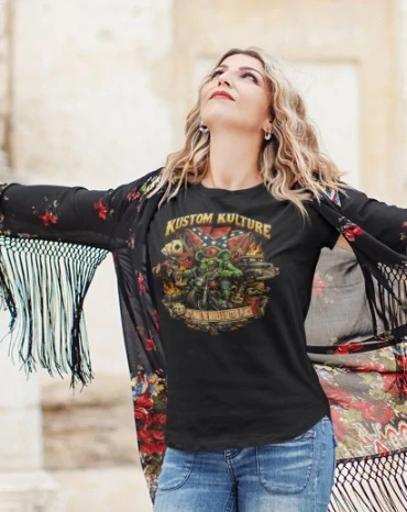 Tričko KUSTOM KULTURE - Better Place