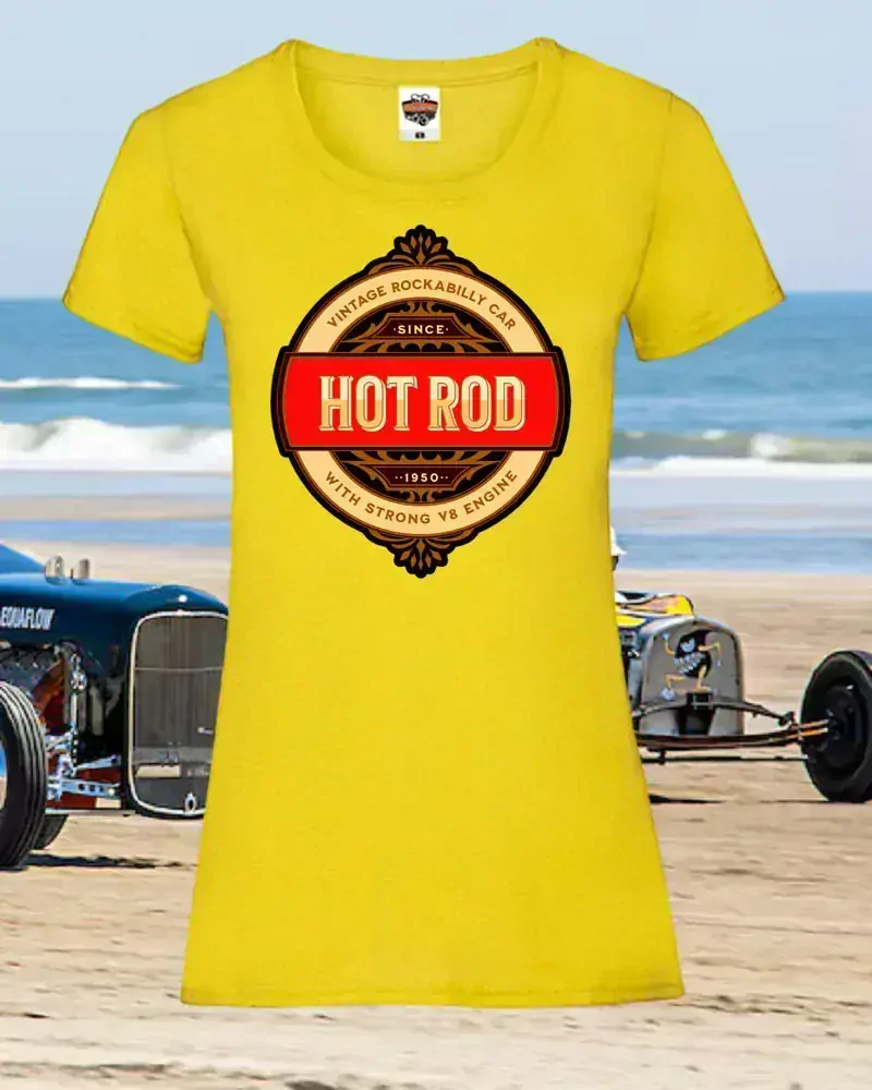 Dámské tričko HotRod Round