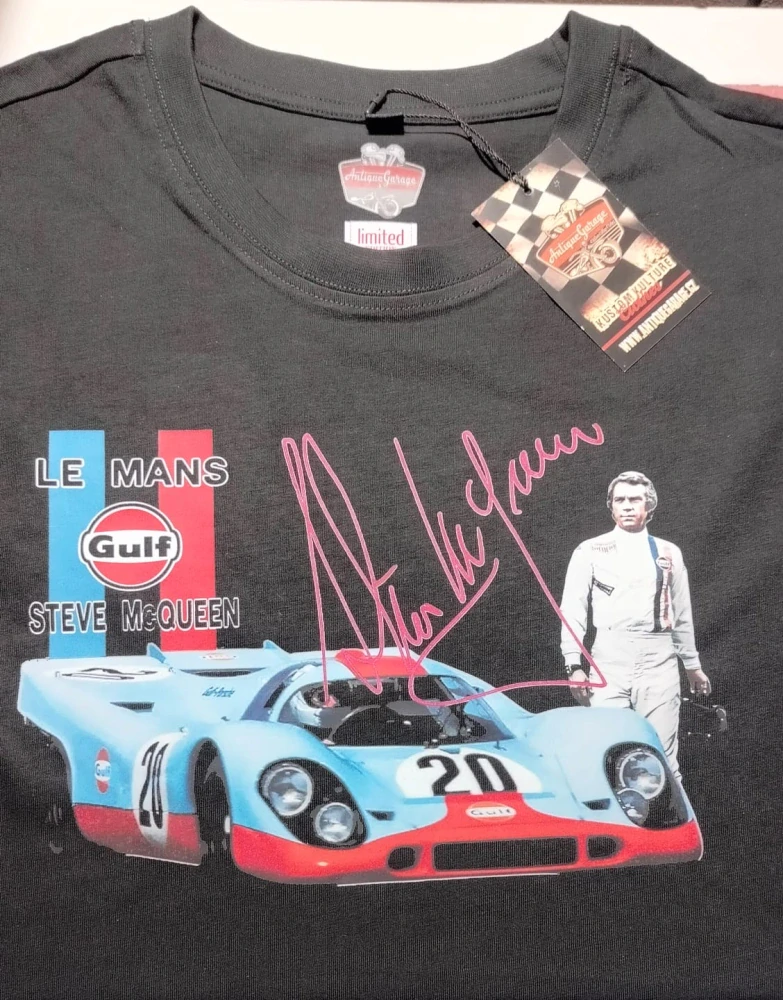 Tričko Steve McQueen LIMITED EDITION