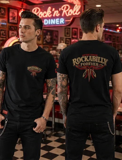 Tričko ROCKABILLY FOREVER B