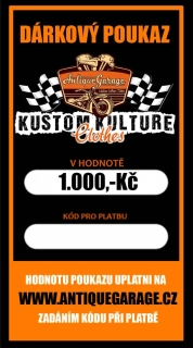 Dárkový poukaz 1000