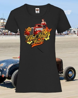 Dámské tričko Hot Rod Lady